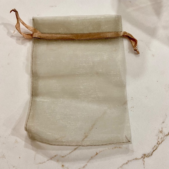 Phi Mu Little Sis Silver Bracelet with Drop Pearl - Picture 3 of 3